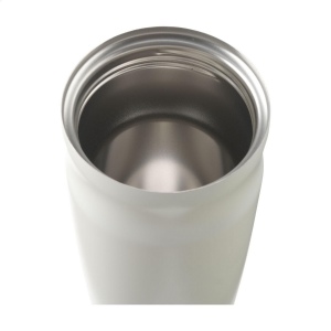 Gobelet thermo à double paroi isolante en acier inoxydable recyclé et étanche, avec bouchon à vis 9