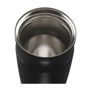 Gobelet thermo à double paroi isolante en acier inoxydable recyclé et étanche, avec bouchon à vis 10