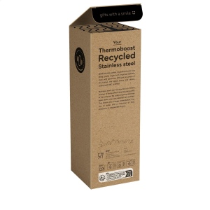 Gobelet thermo à double paroi isolante en acier inoxydable recyclé et étanche, avec bouchon à vis 11
