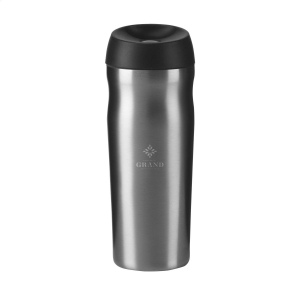 Gobelet thermo à double paroi isolante en acier inoxydable recyclé et étanche, avec bouchon à vis 2