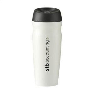 Gobelet thermo à double paroi isolante en acier inoxydable recyclé et étanche, avec bouchon à vis 3
