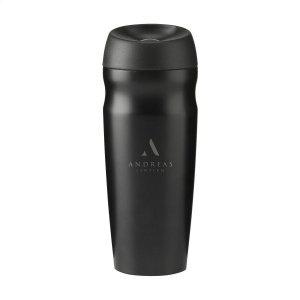 Gobelet thermo à double paroi isolante en acier inoxydable recyclé et étanche, avec bouchon à vis 4