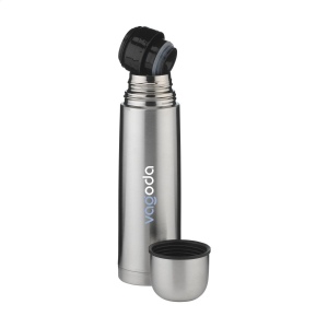 Bouteille thermo à double paroi en acier inoxydable recyclé et isolé sous vide 4