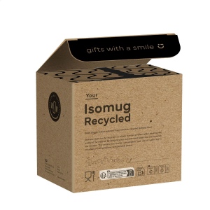 Mug poli à double paroi en acier inoxydable recyclé 9