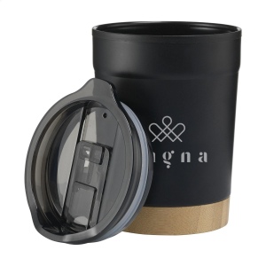 Thermos à double paroi avec paroi extérieure en acier inoxydable recyclé et paroi intérieure en PP 4