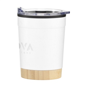 Thermos à double paroi avec paroi extérieure en acier inoxydable recyclé et paroi intérieure en PP 7