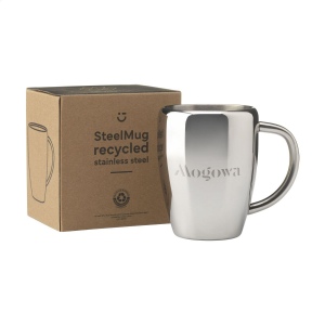 Mug à double paroi en acier inoxydable recyclé 3