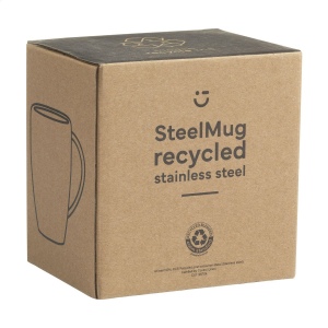 Mug à double paroi en acier inoxydable recyclé 4