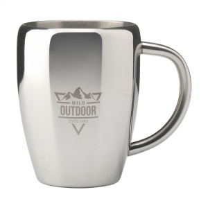Mug à double paroi en acier inoxydable recyclé 2