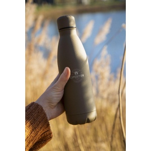 Gourde isotherme antifuites, à double paroi en acier inoxydable recyclé 22