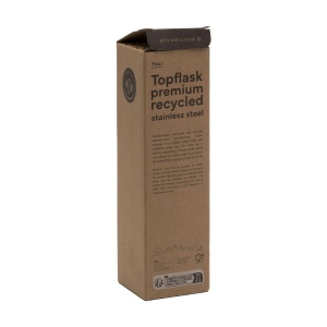 Gourde isotherme antifuites, à double paroi en acier inoxydable recyclé 17