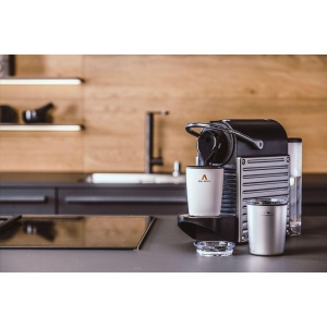 Gobelet isotherme à expresso à double paroi en acier inoxydable recyclé 10