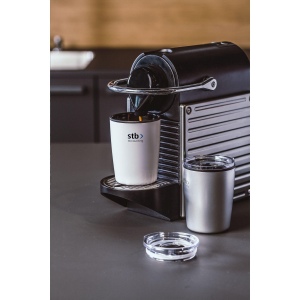 Gobelet isotherme à expresso à double paroi en acier inoxydable recyclé 12
