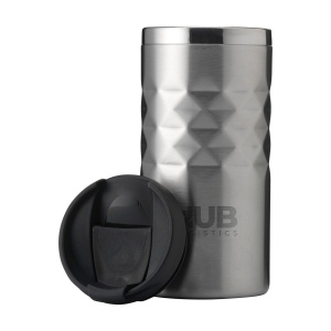 Mug isotherme à double paroi en acier inoxydable recyclé 12