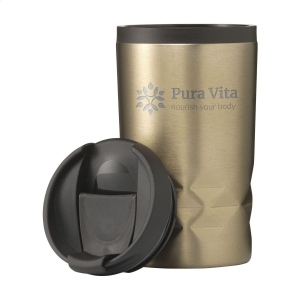Mug isotherme à double paroi en acier inoxydable recyclé 14