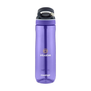 Très belle bouteille d'eau conviviale Contigo® en Tritan™ Renew  from Eastman, transparent 5