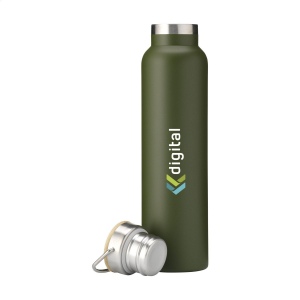 Bouteille d'eau isotherme à double paroi étanche en acier inoxydable recyclé 8