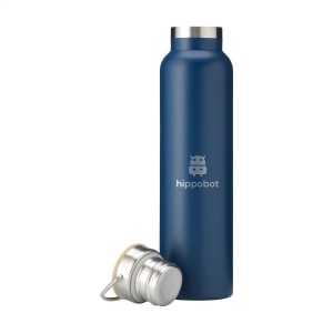 Bouteille d'eau isotherme à double paroi étanche en acier inoxydable recyclé 9