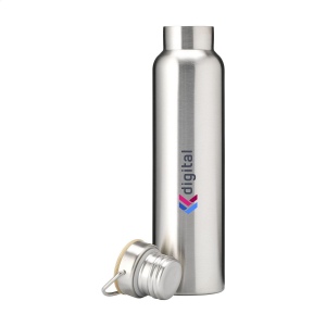 Bouteille d'eau isotherme à double paroi étanche en acier inoxydable recyclé 11