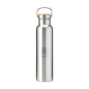 Bouteille d'eau isotherme à double paroi étanche en acier inoxydable recyclé 6