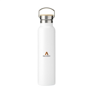 Bouteille d'eau isotherme à double paroi étanche en acier inoxydable recyclé 2