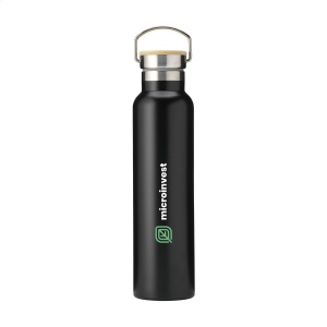 Bouteille d'eau isotherme à double paroi étanche en acier inoxydable recyclé 5