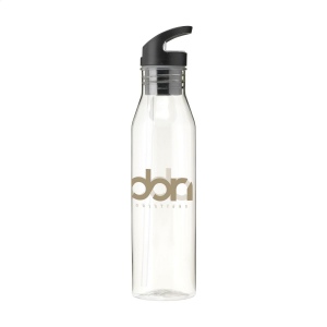 Bouteille d'eau avec corps transparent en RPET 9