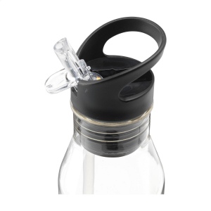 Bouteille d'eau avec corps transparent en RPET 12