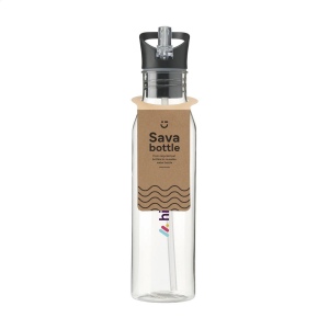 Bouteille d'eau avec corps transparent en RPET 3