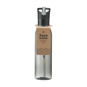 Bouteille d'eau avec corps transparent en RPET 2