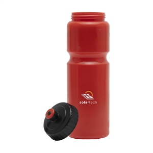 Cette bouteille d'eau de sport pratique est fabriquée en Bio LDPE, un matériau 100% recyclable créé à partir de matières premières à base de canne à sucre 21