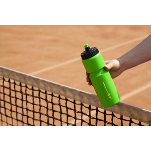 Cette bouteille d'eau de sport pratique est fabriquée en Bio LDPE, un matériau 100% recyclable créé à partir de matières premières à base de canne à sucre 32