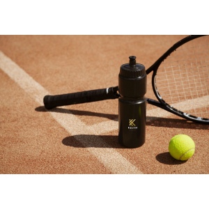 Cette bouteille d'eau de sport pratique est fabriquée en Bio LDPE, un matériau 100% recyclable créé à partir de matières premières à base de canne à sucre 36