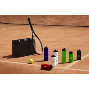 Cette bouteille d'eau de sport pratique est fabriquée en Bio LDPE, un matériau 100% recyclable créé à partir de matières premières à base de canne à sucre 38