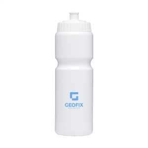 Cette bouteille d'eau de sport pratique est fabriquée en Bio LDPE, un matériau 100% recyclable créé à partir de matières premières à base de canne à sucre 9