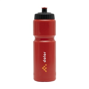 Cette bouteille d'eau de sport pratique est fabriquée en Bio LDPE, un matériau 100% recyclable créé à partir de matières premières à base de canne à sucre 11
