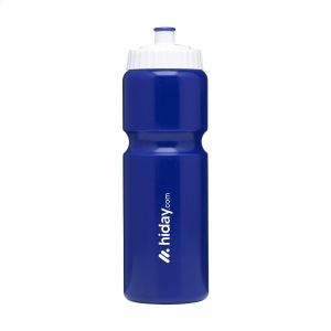 Cette bouteille d'eau de sport pratique est fabriquée en Bio LDPE, un matériau 100% recyclable créé à partir de matières premières à base de canne à sucre 5
