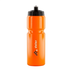 Cette bouteille d'eau de sport pratique est fabriquée en Bio LDPE, un matériau 100% recyclable créé à partir de matières premières à base de canne à sucre 6