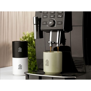 Tasse empilable sans anse. Fabriqué en céramique de haute qualité. Avec extérieur mat et intérieur brillant. 8