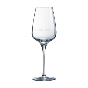 Verre à vin fin et élégant, en cristal clair