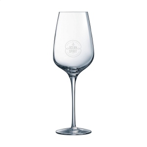 Verre à vin fin et élégant, en cristal clair 2