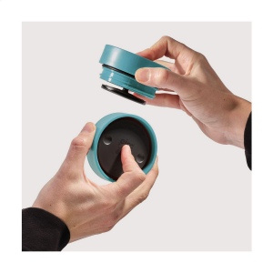 Tasse thermos à café à emporter réutilisable à double paroi avec couvercle, de Circular&amp;Co 20