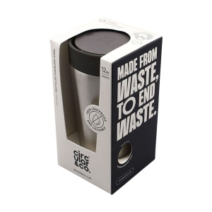 Tasse thermos à café à emporter réutilisable à double paroi avec couvercle, de Circular&amp;Co 15