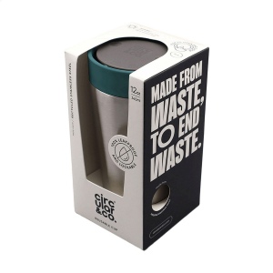 Tasse thermos à café à emporter réutilisable à double paroi avec couvercle, de Circular&amp;Co 17