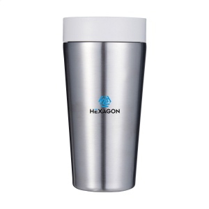 Tasse thermos à café à emporter réutilisable à double paroi avec couvercle, de Circular&amp;Co 4