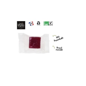 Pâte de Fruit Cassis de Bourgogne en sachet individuel