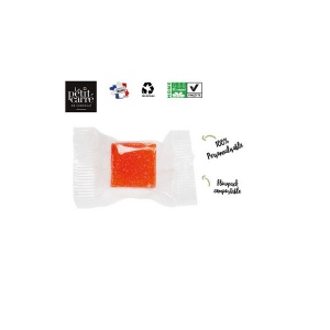 Pâte de Fruit Fruit de la Passion en sachet individuel