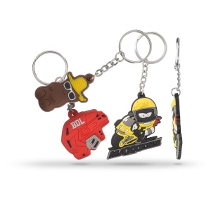 Porte-clés pvc 3d 1 face - turquie - 60 mm 2