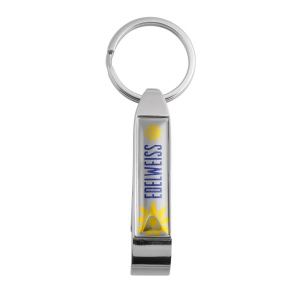 Porte-clés zamac décapsuleur - puht logo doming 3