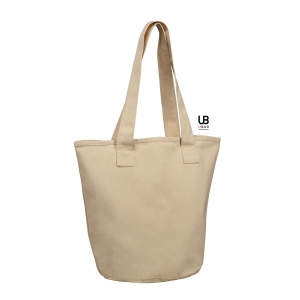 Sac shopping a forme circulaire 300grs coton : lily